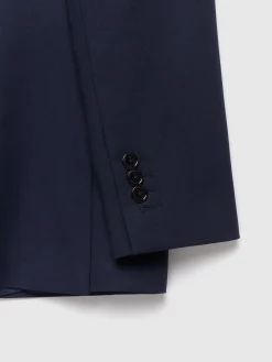 Trajes|Trajes-Alvaro Moreno AMERICANA CAPO MICRO Azul Marino