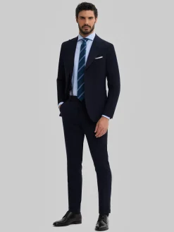 Trajes|Trajes-Alvaro Moreno AMERICANA CAPO PLAIN Azul Marino