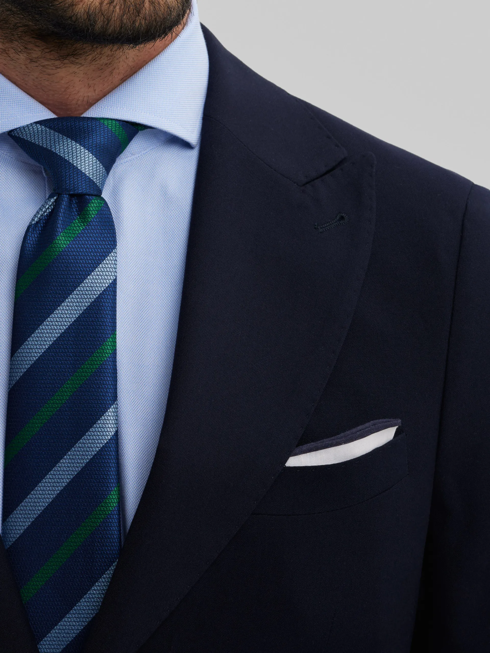 Trajes|Trajes-Alvaro Moreno AMERICANA CAPO PLAIN Azul Marino