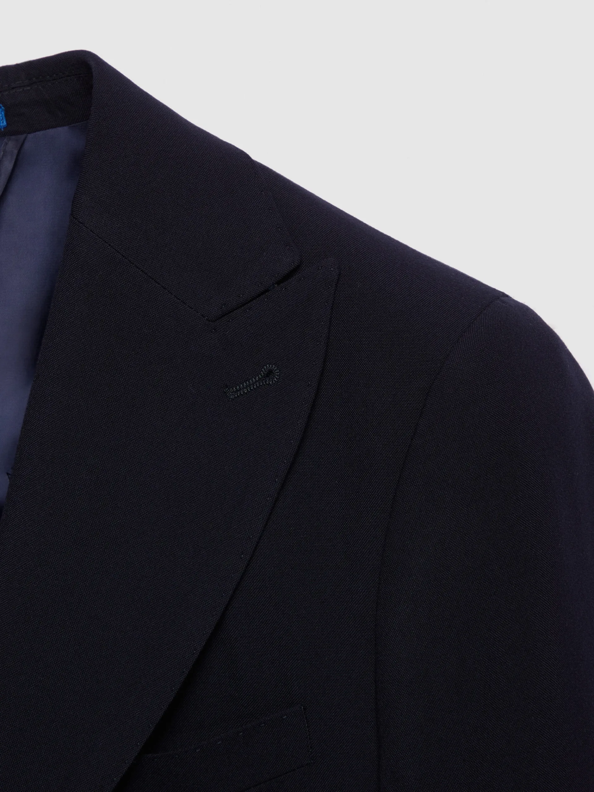 Trajes|Trajes-Alvaro Moreno AMERICANA CAPO PLAIN Azul Marino