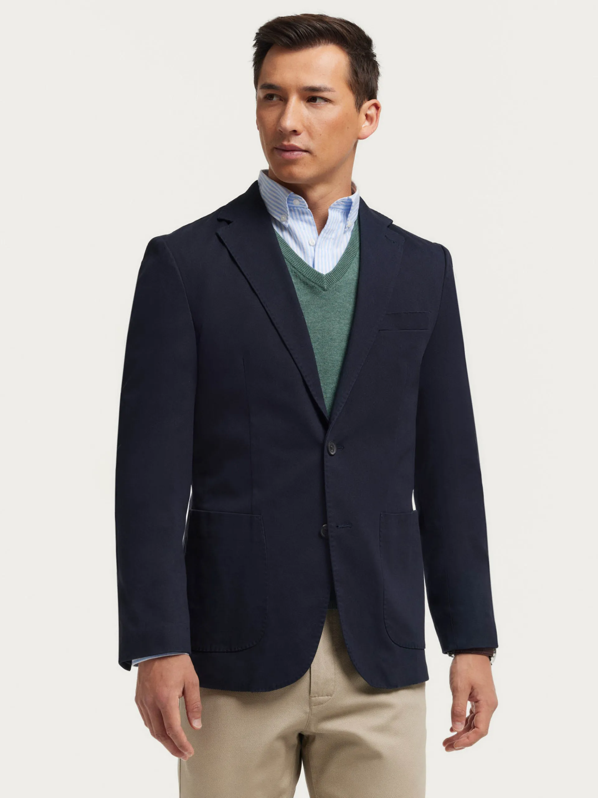 Americanas-Alvaro Moreno AMERICANA COTTON Azul Marino