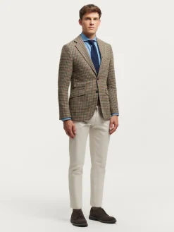 Americanas-Alvaro Moreno AMERICANA CUADRO HARRIS Verde