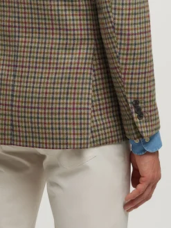 Americanas-Alvaro Moreno AMERICANA CUADRO HARRIS Verde