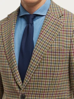 Americanas-Alvaro Moreno AMERICANA CUADRO HARRIS Verde