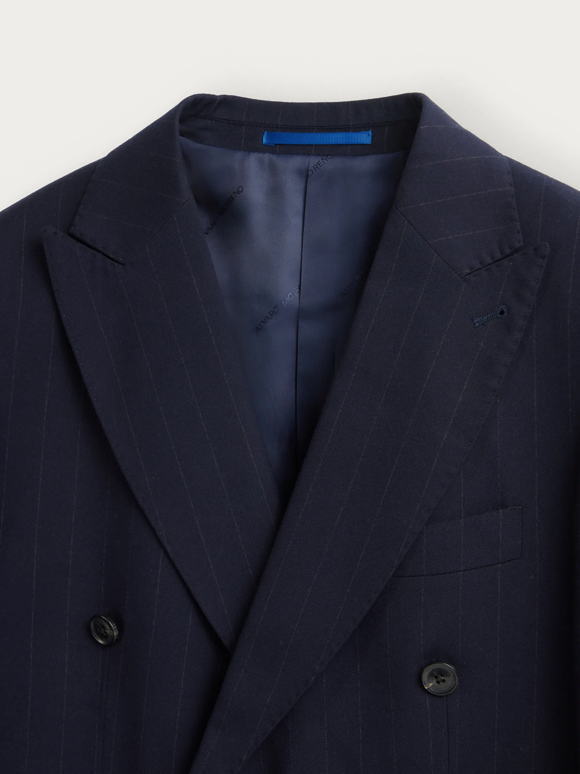 Trajes|Trajes-Alvaro Moreno AMERICANA DUOMO DIPLO Azul Marino