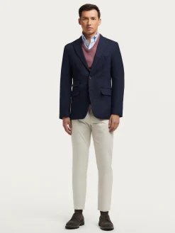 Americanas-Alvaro Moreno AMERICANA ESTRUCTURA Azul Marino