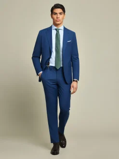 Trajes|Trajes-Alvaro Moreno AMERICANA FIL A FIL Azul