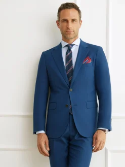 Trajes|Trajes-Alvaro Moreno AMERICANA FIL A FIL Azul