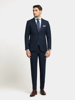 Trajes|Trajes-Alvaro Moreno AMERICANA FIL A FIL Azul Marino