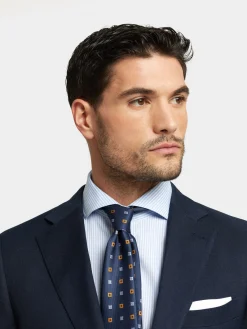 Trajes|Trajes-Alvaro Moreno AMERICANA FIL A FIL Azul Marino