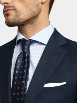 Trajes|Trajes-Alvaro Moreno AMERICANA FIL A FIL Azul Marino