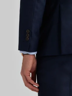 Trajes|Trajes-Alvaro Moreno AMERICANA FIL A FIL Azul Marino