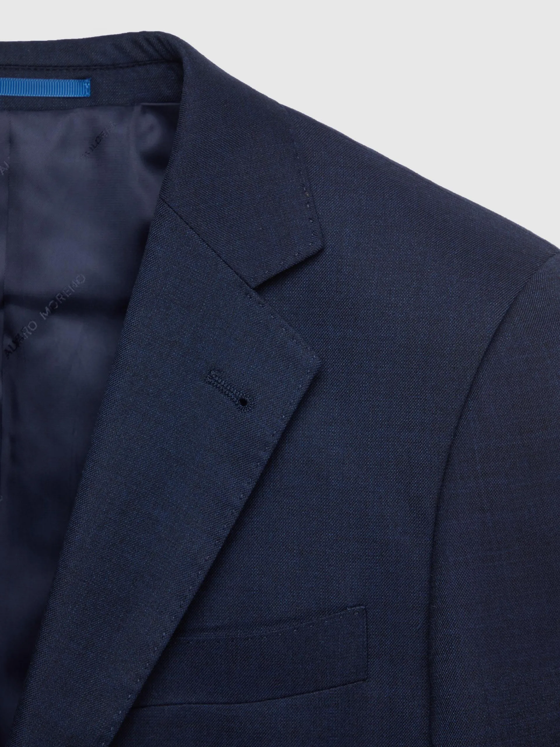 Trajes|Trajes-Alvaro Moreno AMERICANA FIL A FIL Azul Marino