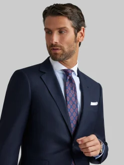 Trajes|Trajes-Alvaro Moreno AMERICANA FIL A FIL Azul Marino