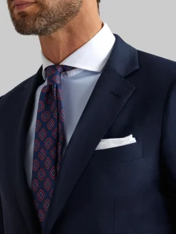 Trajes|Trajes-Alvaro Moreno AMERICANA FIL A FIL Azul Marino