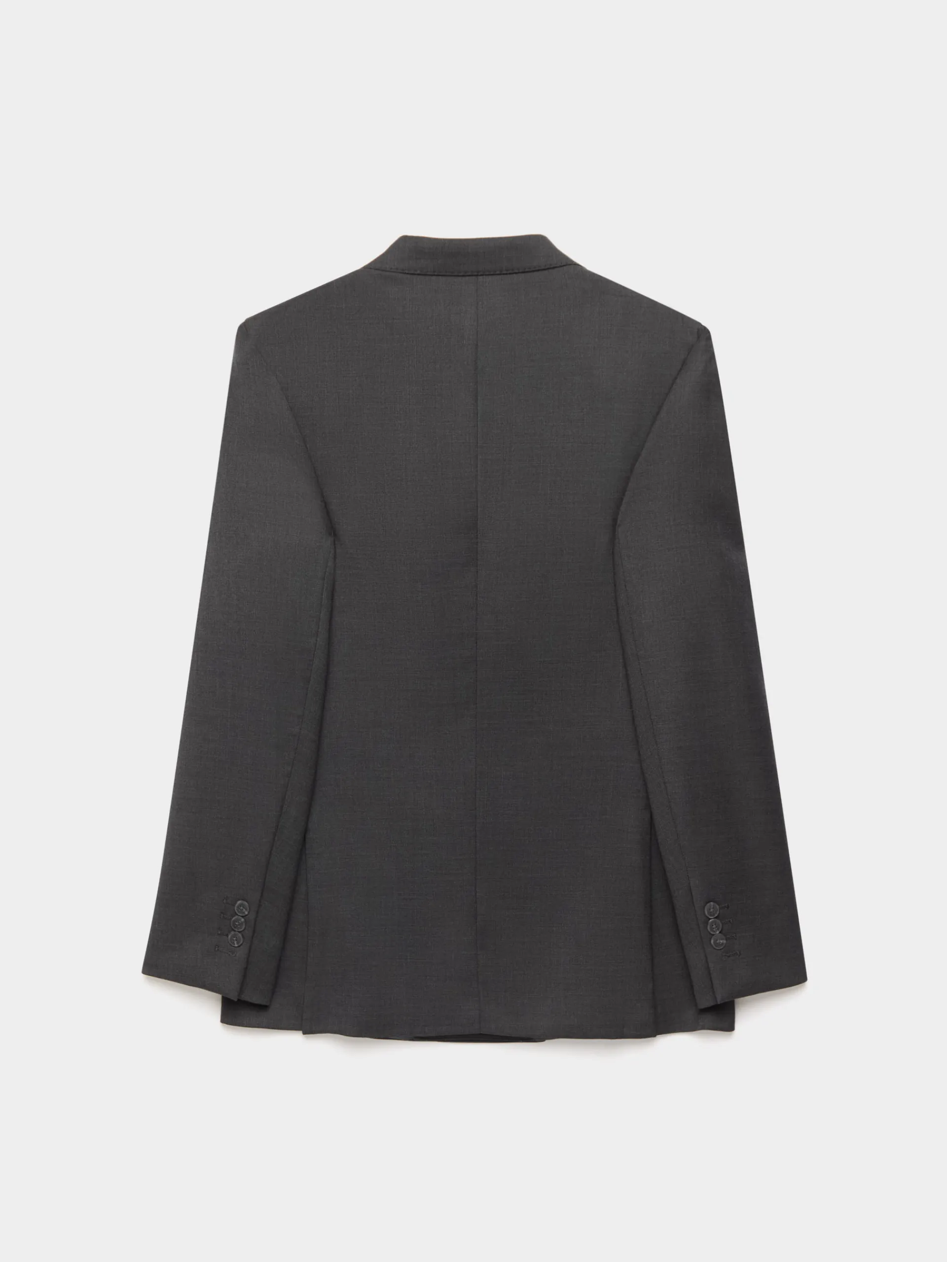 Trajes|Trajes-Alvaro Moreno AMERICANA FIL A FIL CRUZADO Gris