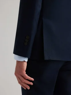 Trajes|Trajes-Alvaro Moreno AMERICANA FIL A FIL CRUZADO Azul Marino