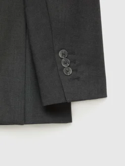 Trajes|Trajes-Alvaro Moreno AMERICANA FIL A FIL CRUZADO Gris