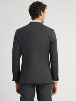 Trajes|Trajes-Alvaro Moreno AMERICANA FIL A FIL CRUZADO Gris