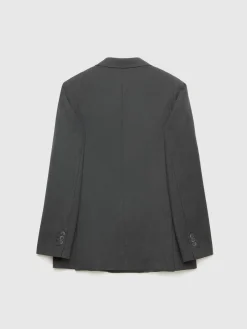 Trajes|Trajes-Alvaro Moreno AMERICANA FIL A FIL CRUZADO Gris