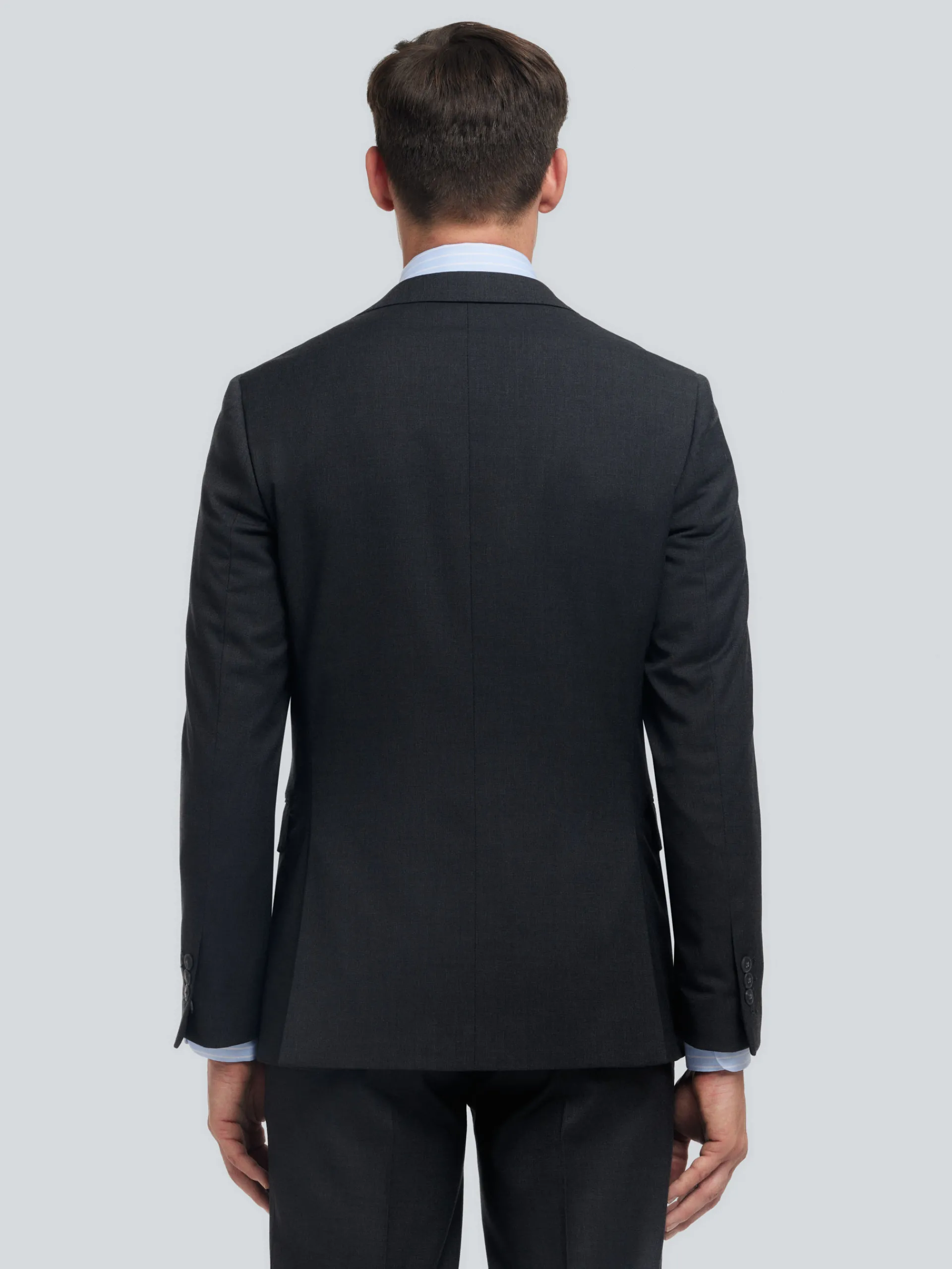 Trajes|Trajes-Alvaro Moreno AMERICANA FIL A FIL Gris