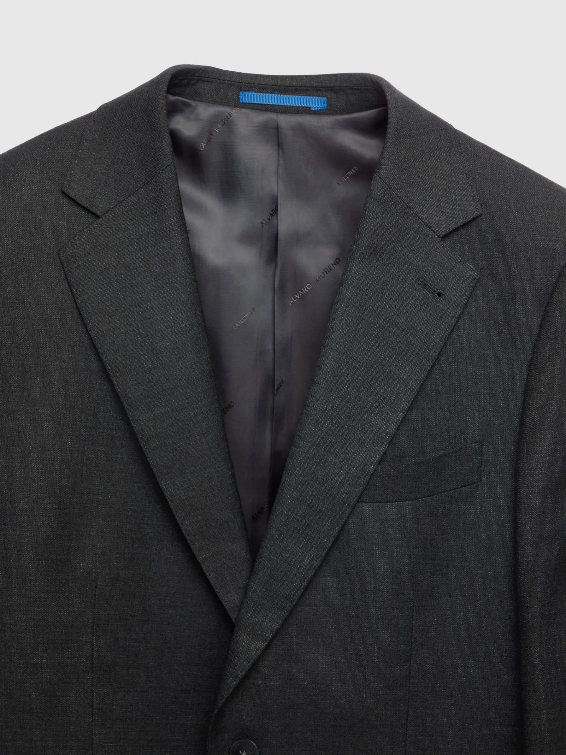 Trajes|Trajes-Alvaro Moreno AMERICANA FIL A FIL Gris