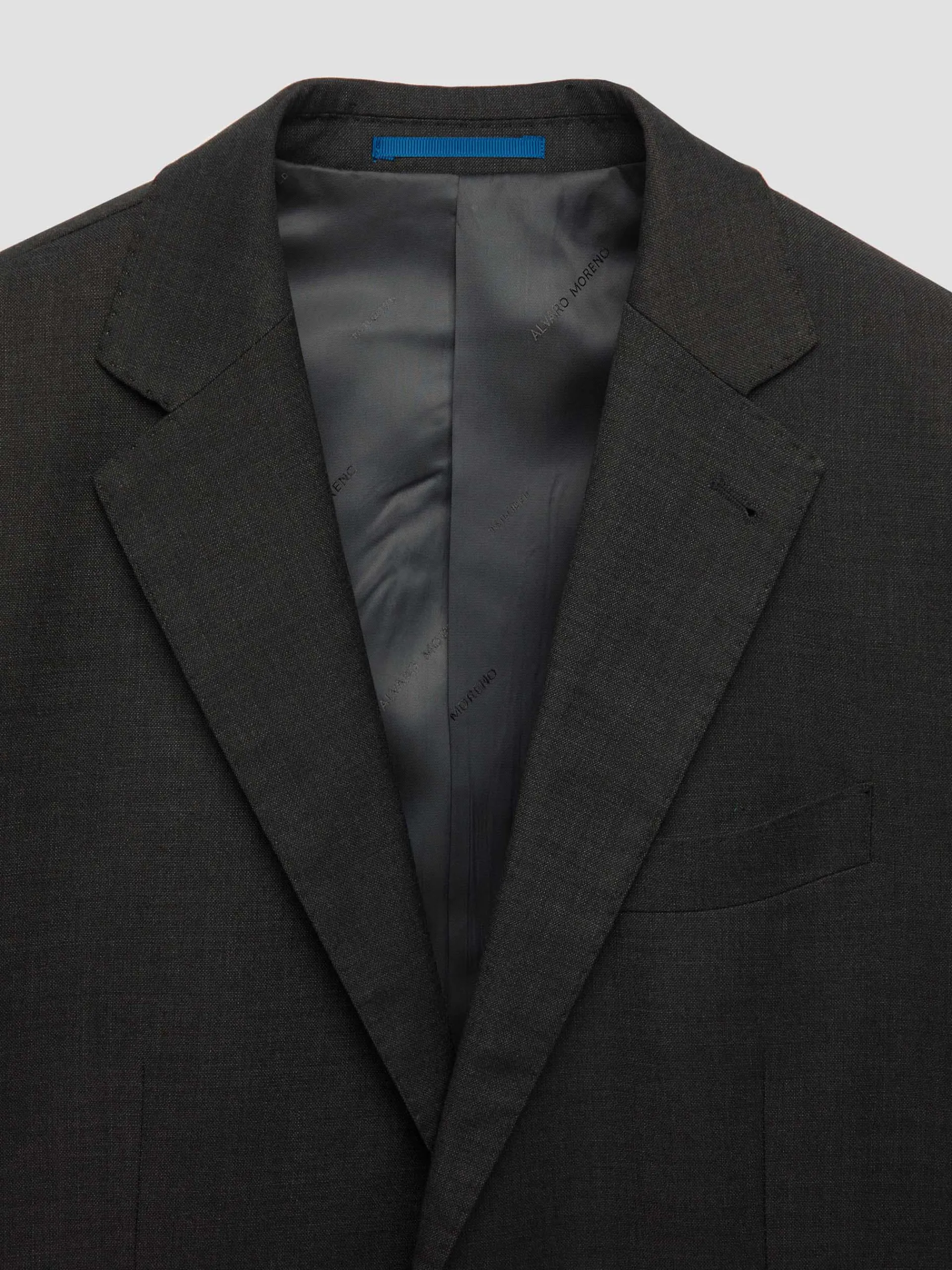 Trajes|Trajes-Alvaro Moreno AMERICANA FIL A FIL Gris