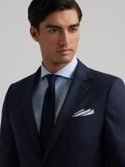 Trajes|Trajes-Alvaro Moreno AMERICANA FINESTRA SLIM Azul Marino