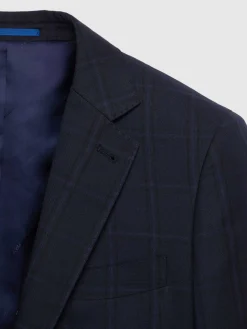 Trajes|Trajes-Alvaro Moreno AMERICANA FINESTRA SLIM Azul Marino