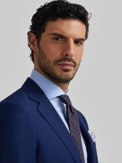 Trajes|Trajes-Alvaro Moreno AMERICANA GALES SLIM Azul