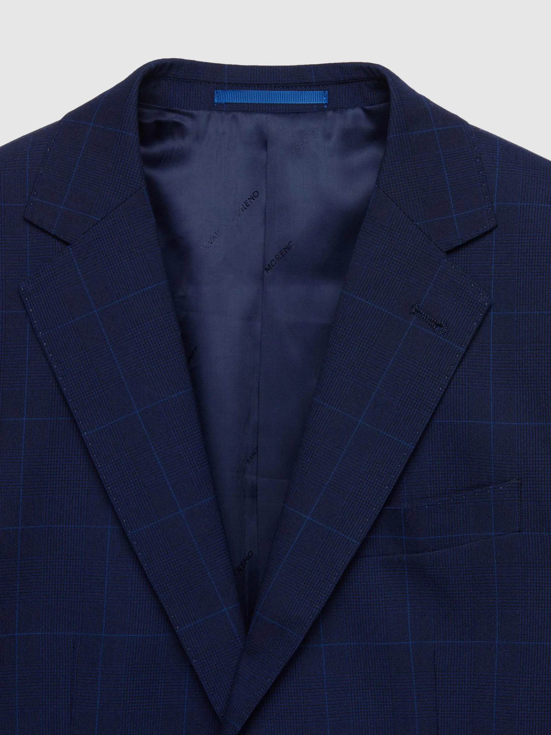 Trajes|Trajes-Alvaro Moreno AMERICANA GALES SLIM Azul Marino