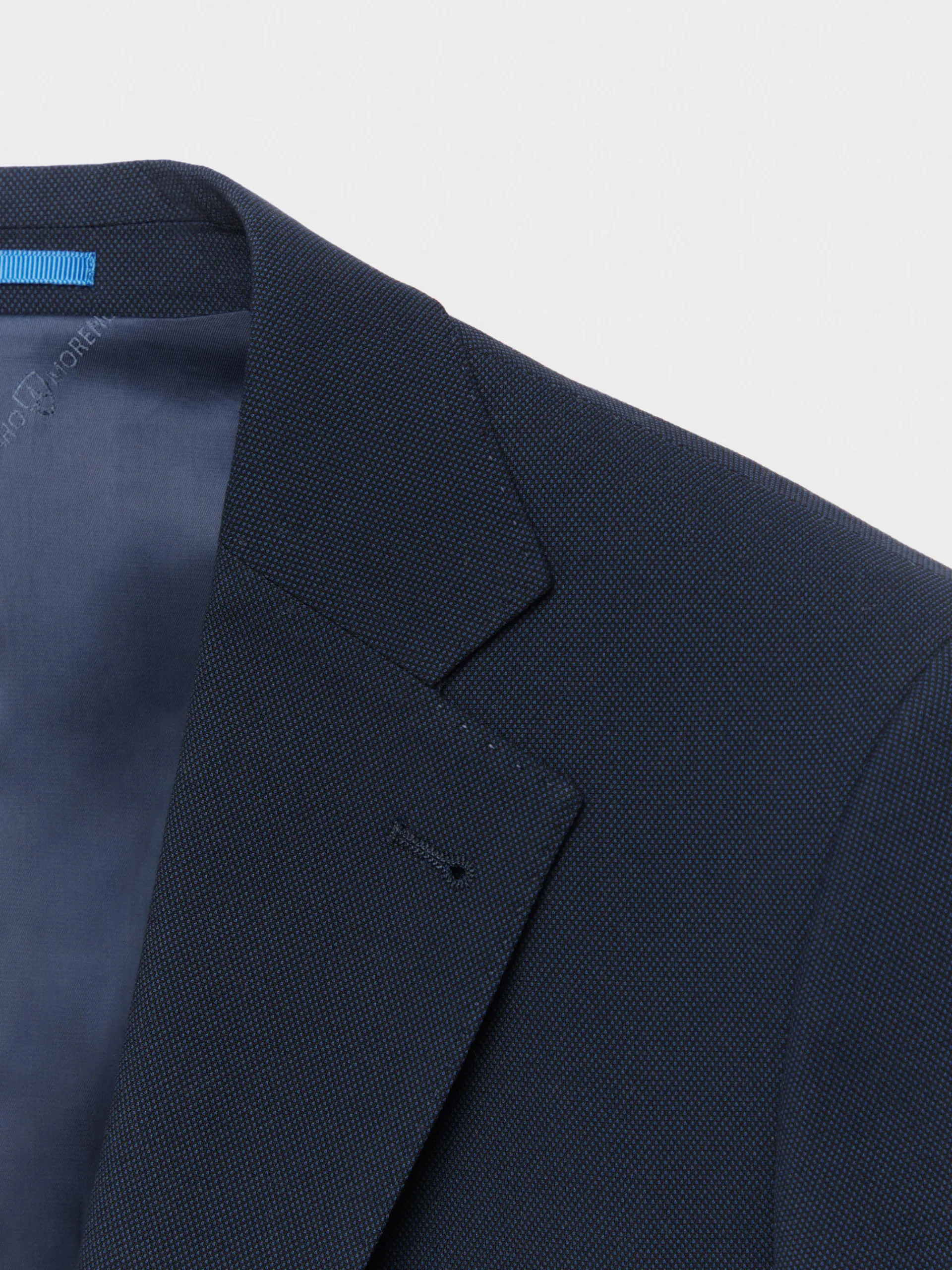 Trajes|Trajes-Alvaro Moreno AMERICANA MICRO BIRD Azul Marino