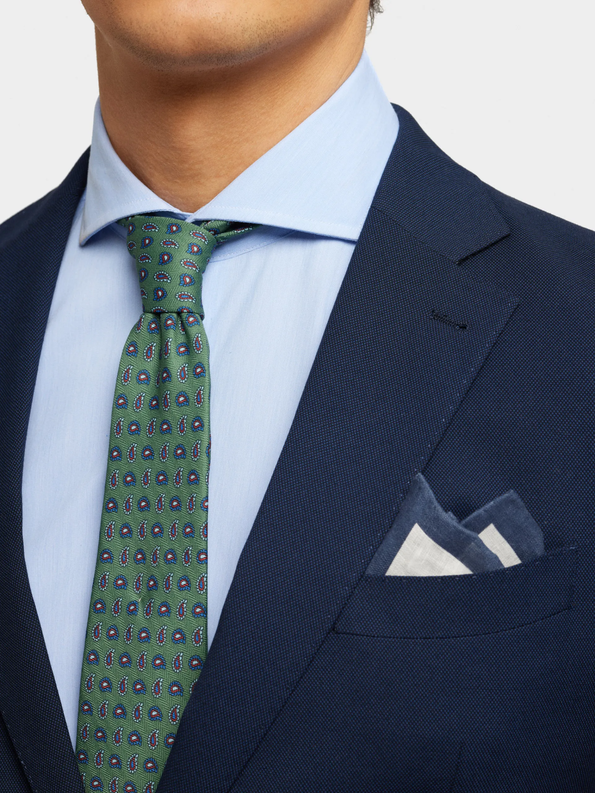 Trajes|Trajes-Alvaro Moreno AMERICANA MICRO BIRD Azul Marino