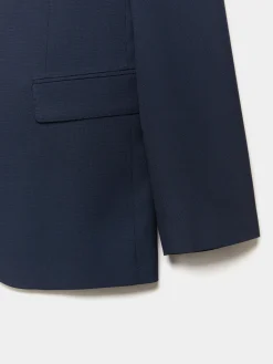 Trajes|Trajes-Alvaro Moreno AMERICANA MICRO BIRD Azul Marino