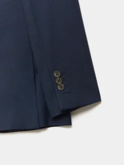 Trajes|Trajes-Alvaro Moreno AMERICANA MICRO BIRD Azul Marino