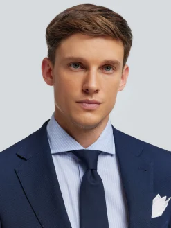 Trajes|Trajes-Alvaro Moreno AMERICANA MICRO BIRD Azul Marino