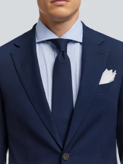 Trajes|Trajes-Alvaro Moreno AMERICANA MICRO BIRD Azul Marino