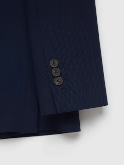 Trajes|Trajes-Alvaro Moreno AMERICANA MICRO BIRD Azul Marino