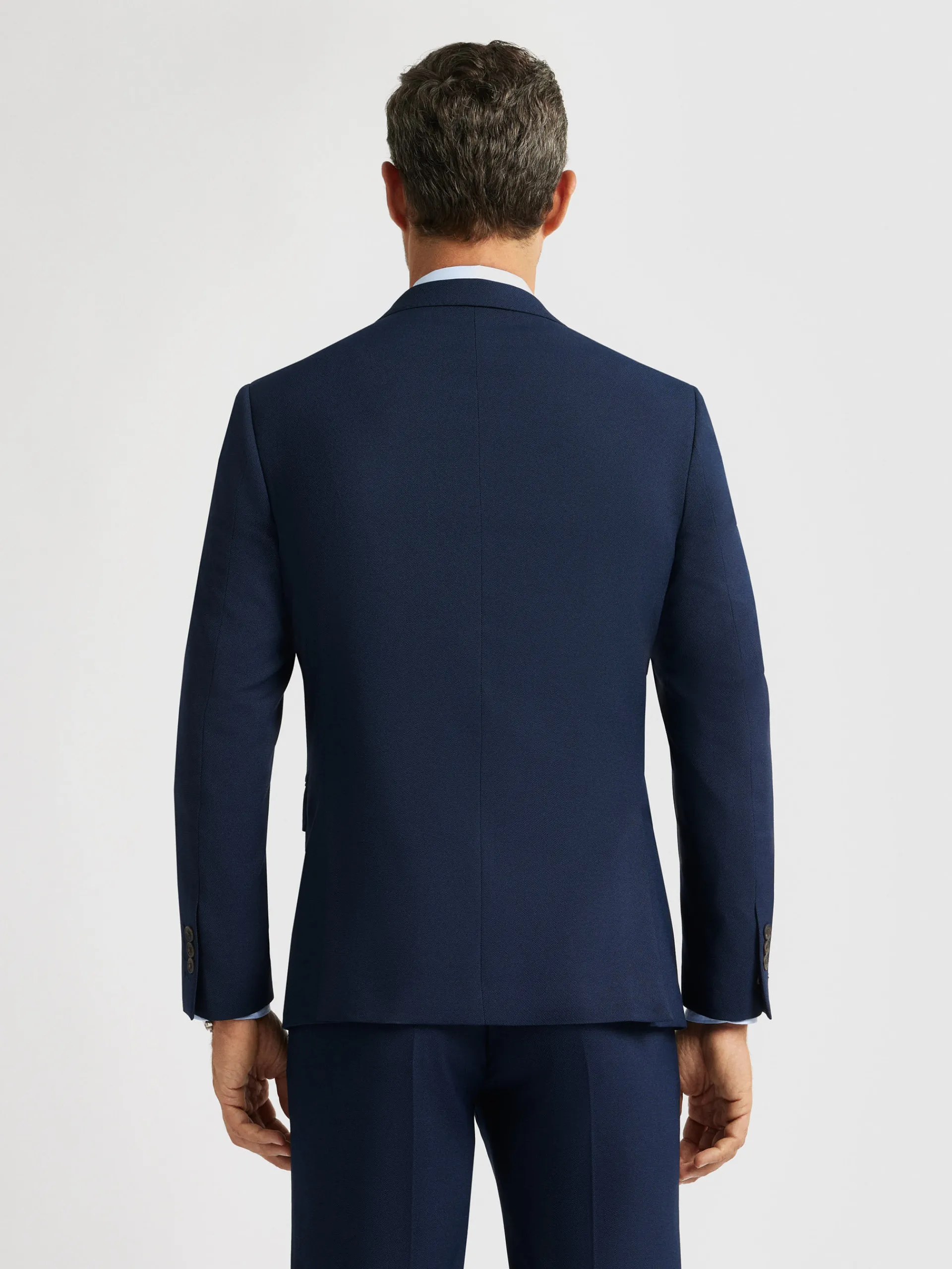 Trajes|Trajes-Alvaro Moreno AMERICANA MICRO BIRD Azul Marino