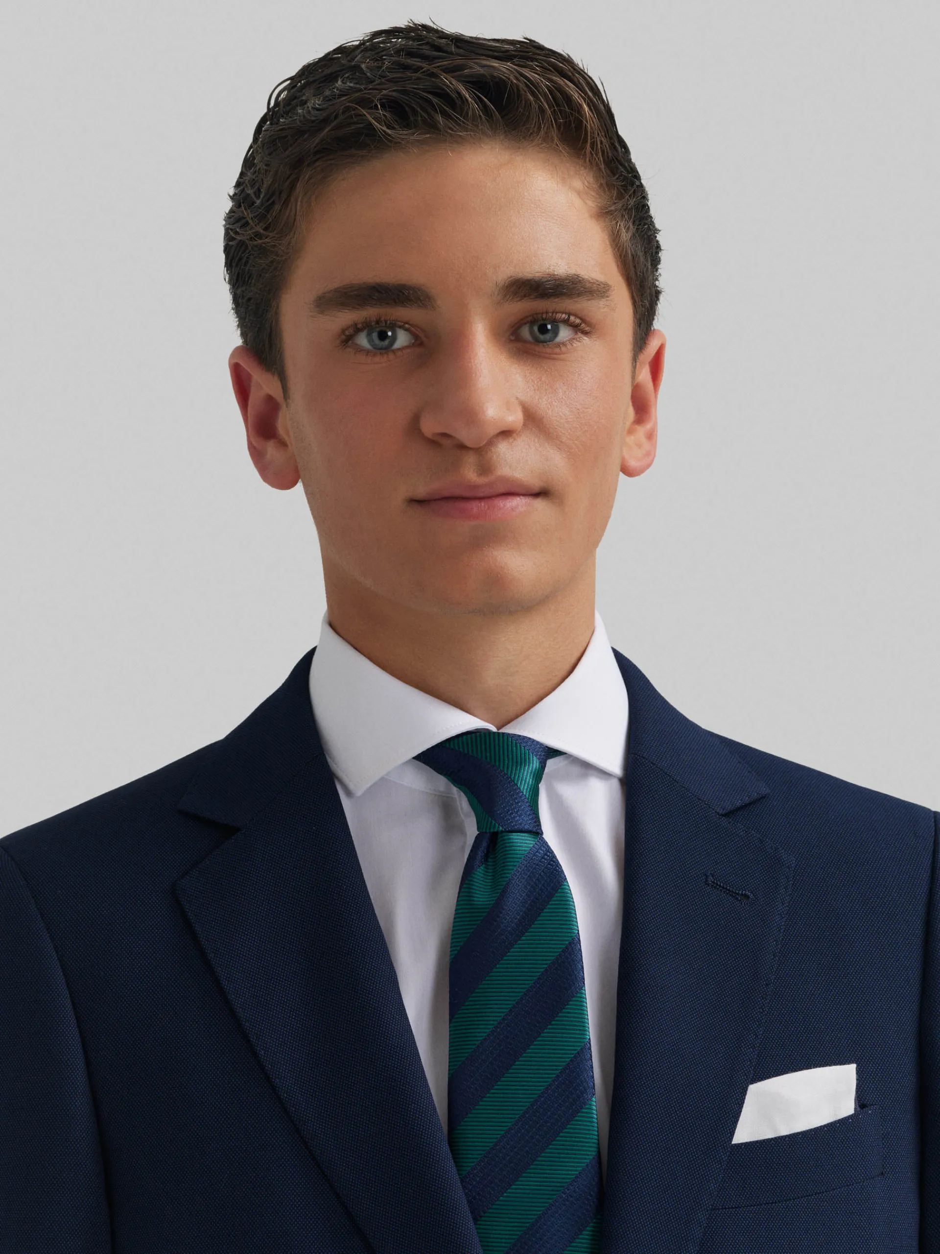 Trajes|Trajes - Vestir-Alvaro Moreno AMERICANA MICRO CADETE Azul Marino