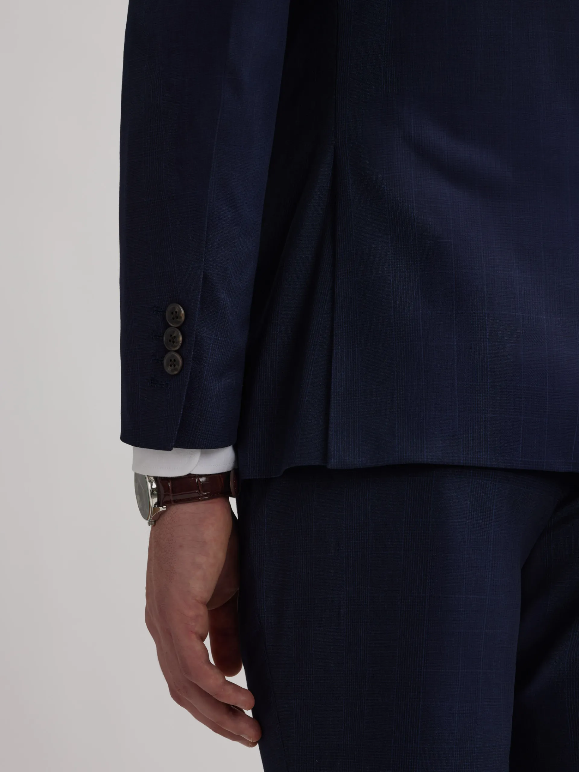 Trajes|Trajes-Alvaro Moreno AMERICANA MILANO GALES Azul Marino