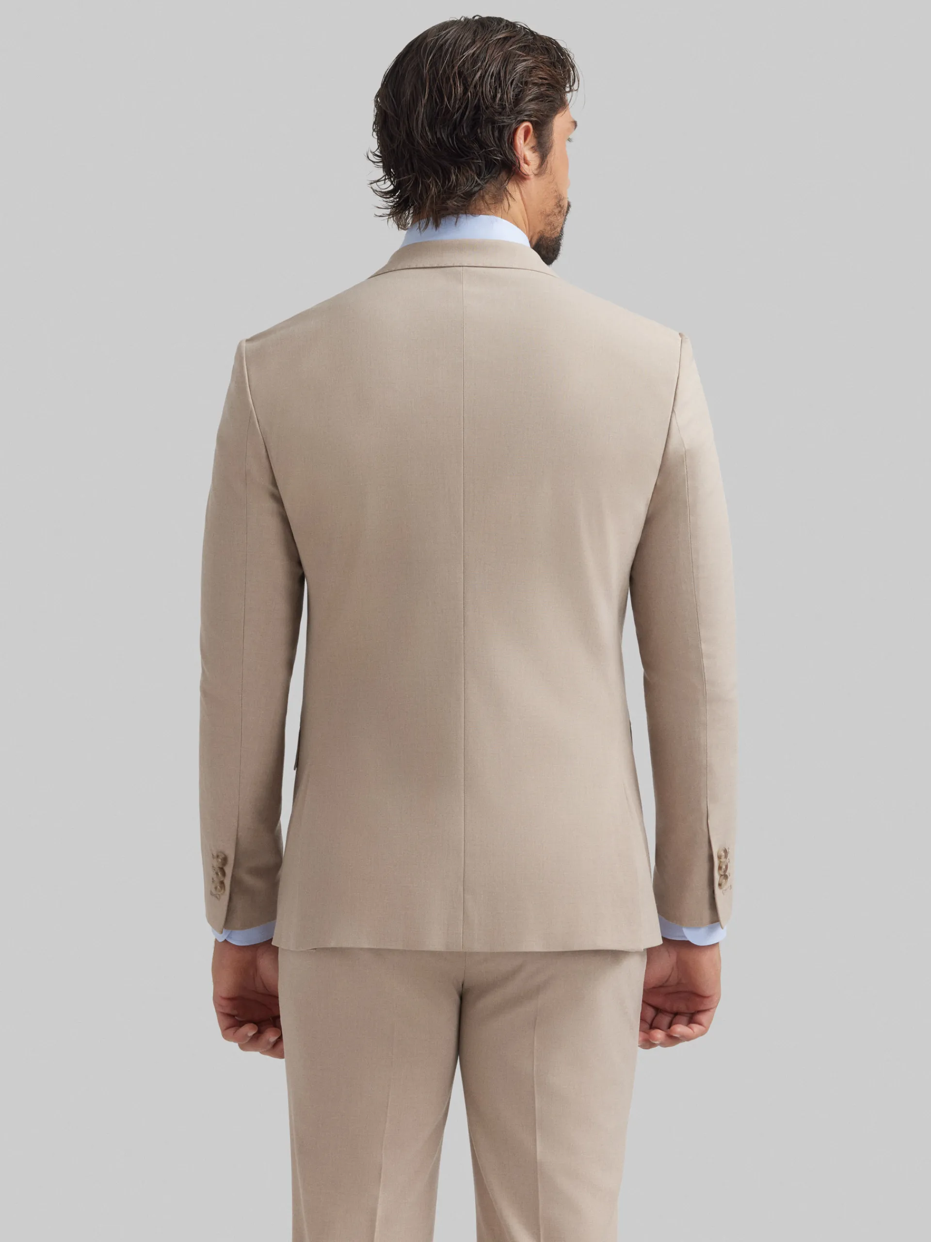 Trajes|Trajes-Alvaro Moreno AMERICANA NAPOLI Beige