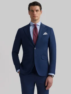 Trajes|Trajes-Alvaro Moreno AMERICANA NAPOLI MICROBIRD Azul