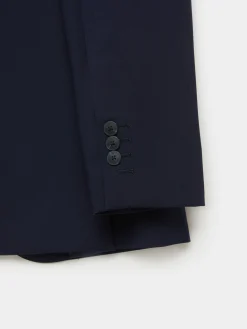 Trajes|Trajes-Alvaro Moreno AMERICANA PLAIN SLIM Azul Marino