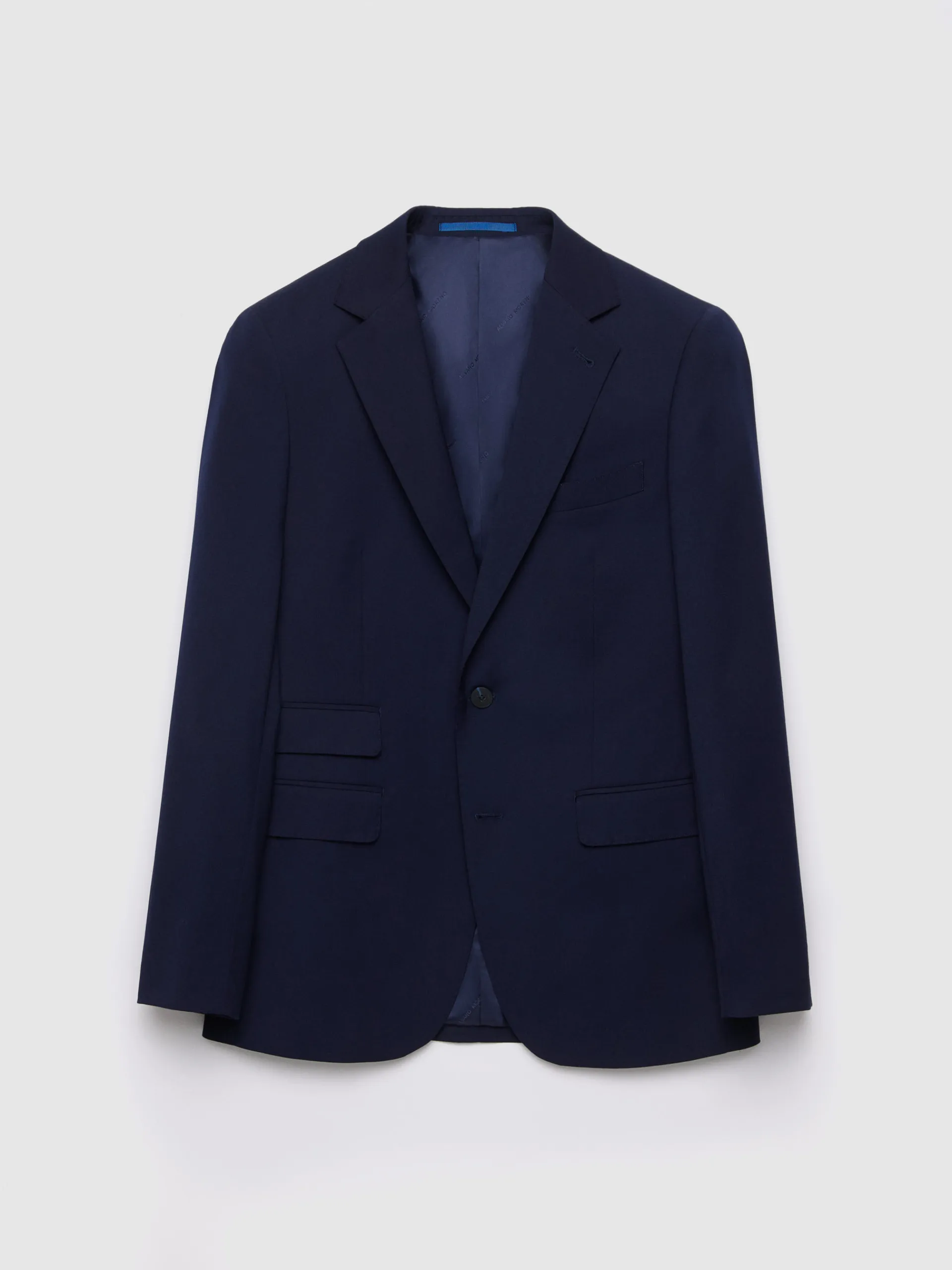 Trajes|Trajes-Alvaro Moreno AMERICANA PLAIN SLIM Azul Marino