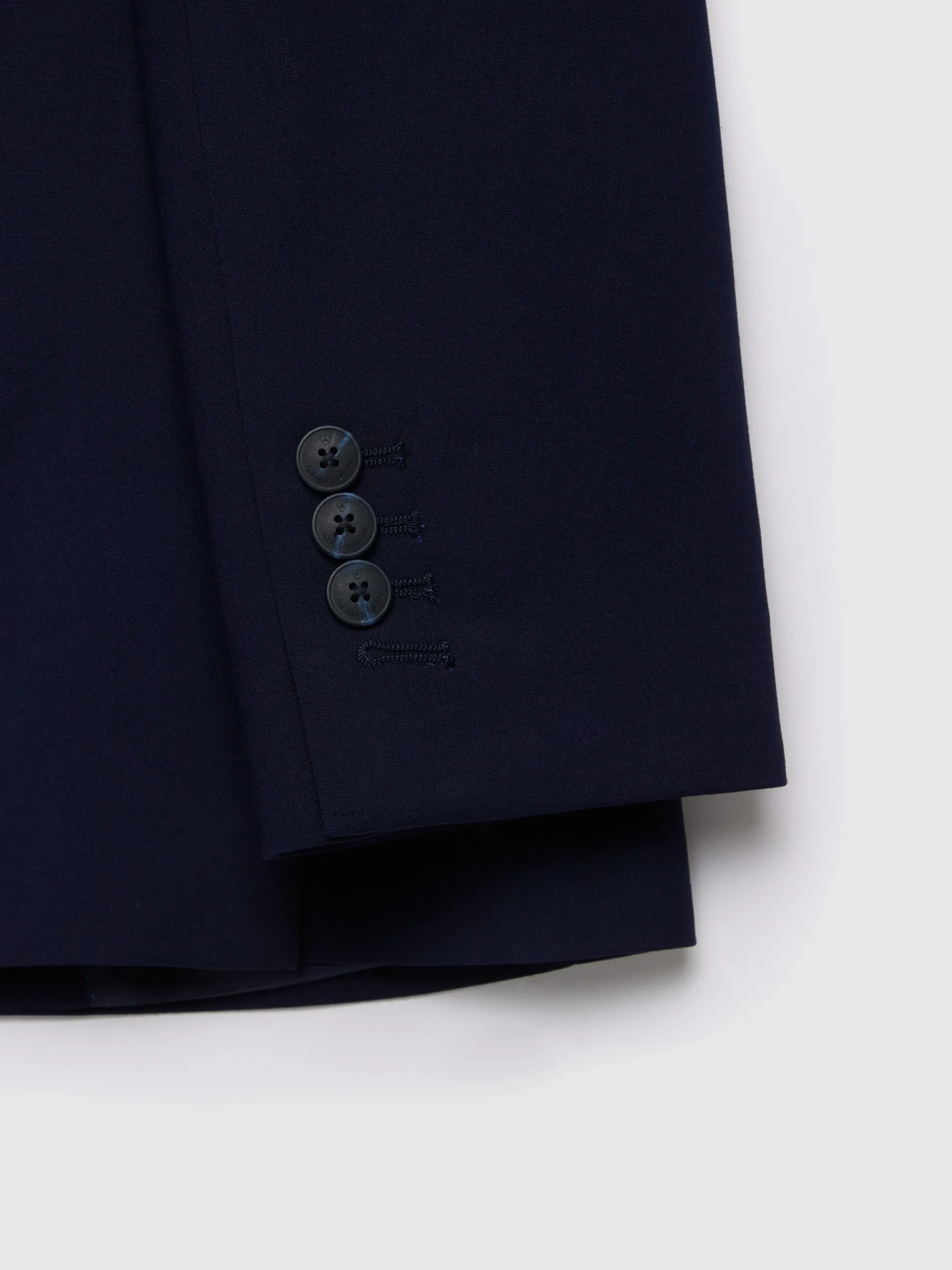 Trajes|Trajes-Alvaro Moreno AMERICANA PLAIN SLIM Azul Marino