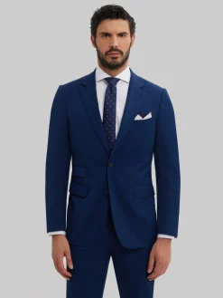 Trajes|Trajes-Alvaro Moreno AMERICANA PLAIN SLIM Azul
