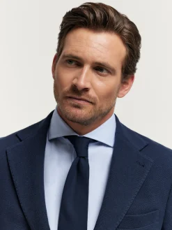 Americanas-Alvaro Moreno AMERICANA PUNTO ESTRUCTURA Azul Marino