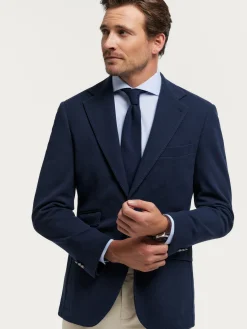 Americanas-Alvaro Moreno AMERICANA PUNTO ESTRUCTURA Azul Marino