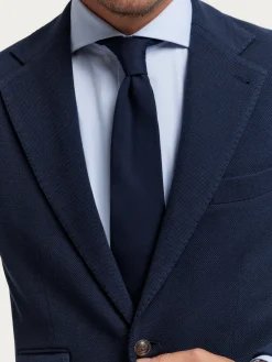 Americanas-Alvaro Moreno AMERICANA PUNTO ESTRUCTURA Azul Marino